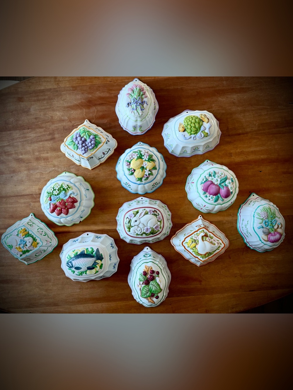 Vintage 1986 Le Cordon Bleu Jello Molds Collection
